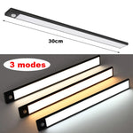 lampe led rechargeable détecteur mouvement aimants couleurs blanc beige noir moderne minimaliste