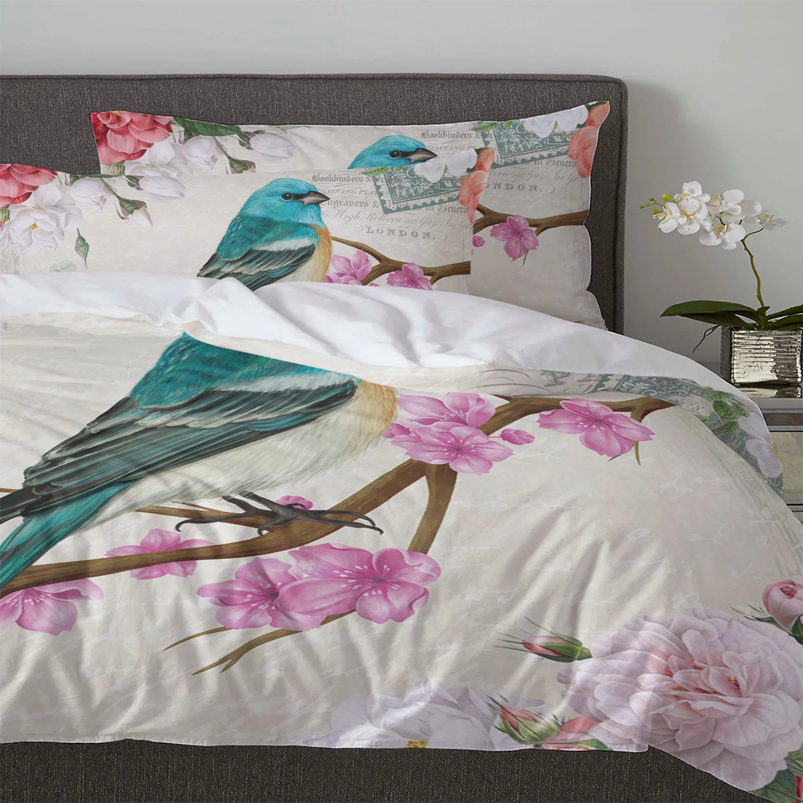 Housse de couette romantique chambre à coucher