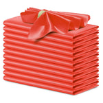 serviettes table satin rose moderne élégantes 12 pièces polyester usage maison restaurant decoration festive