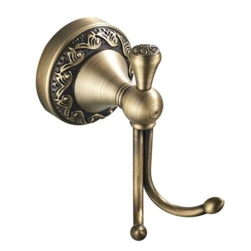 accessoires salle bain bronze élégants porte savon serviette déodorant gobelet tasse brosse dents sèche