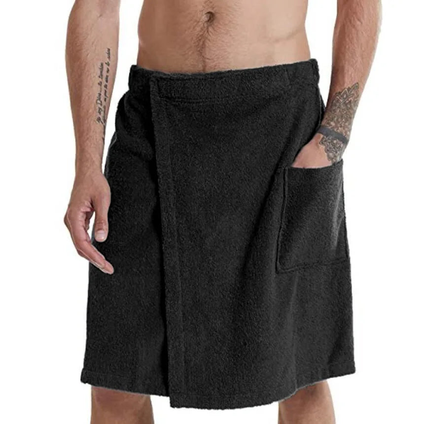 serviette toilette gris blanc bleu marine poche élastique absorption rapide coton polyester moderne