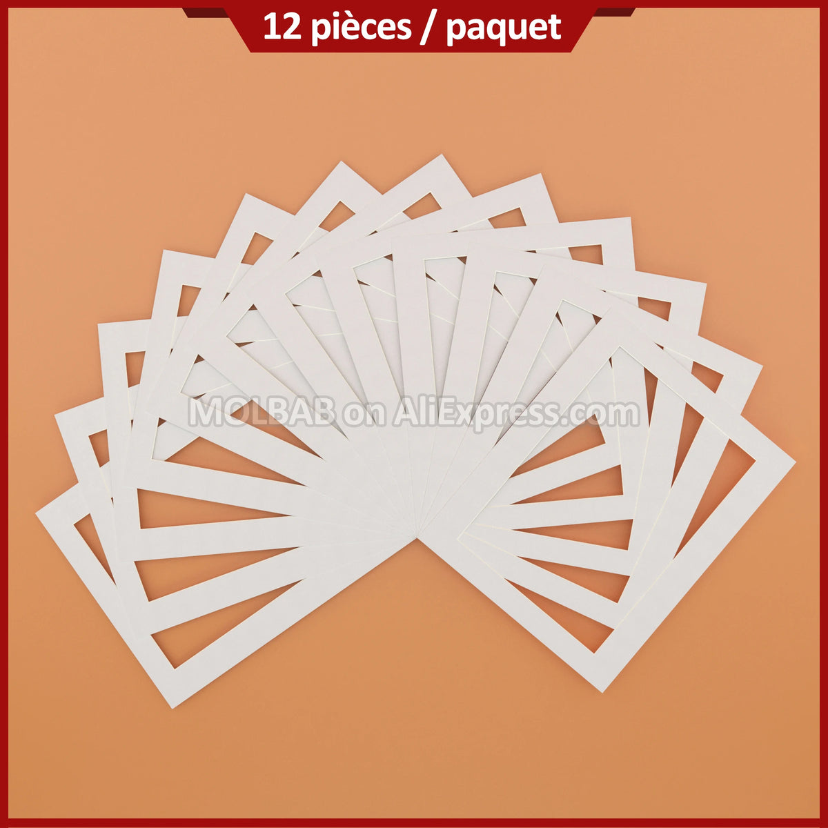 cadres photo carton texturé moderne noir blanc 20x16 16x12 a3 a4 lot 12