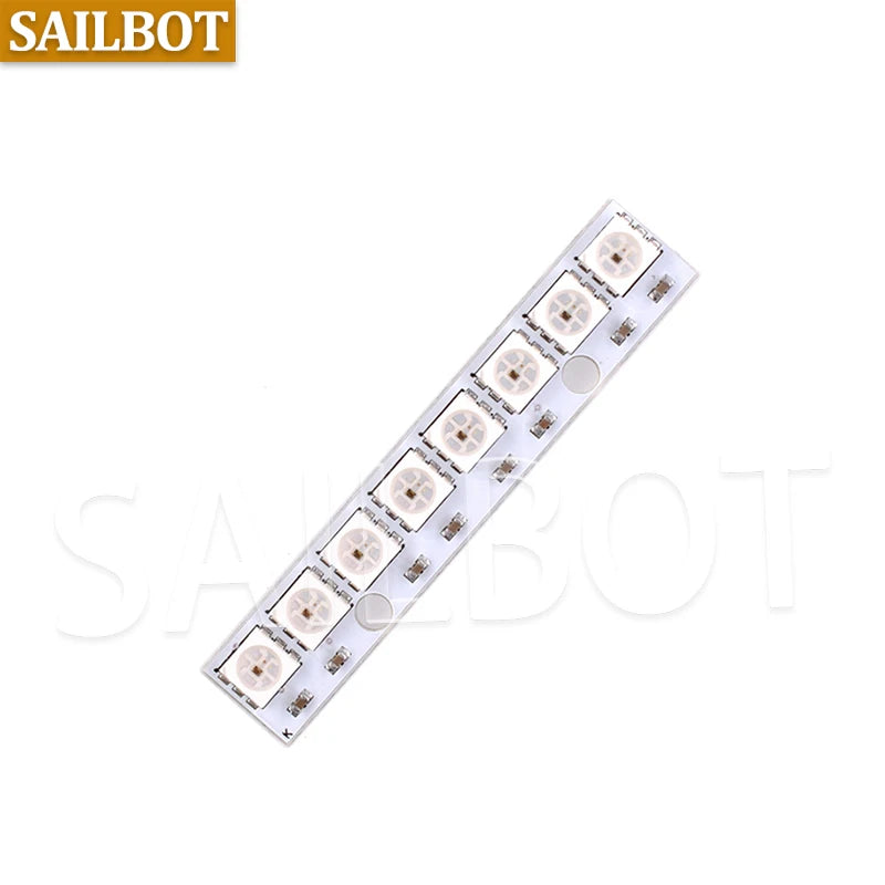 bande led 5050 rgb blanc moderne connecteurs électriques bits ws2812 led intégrées développement