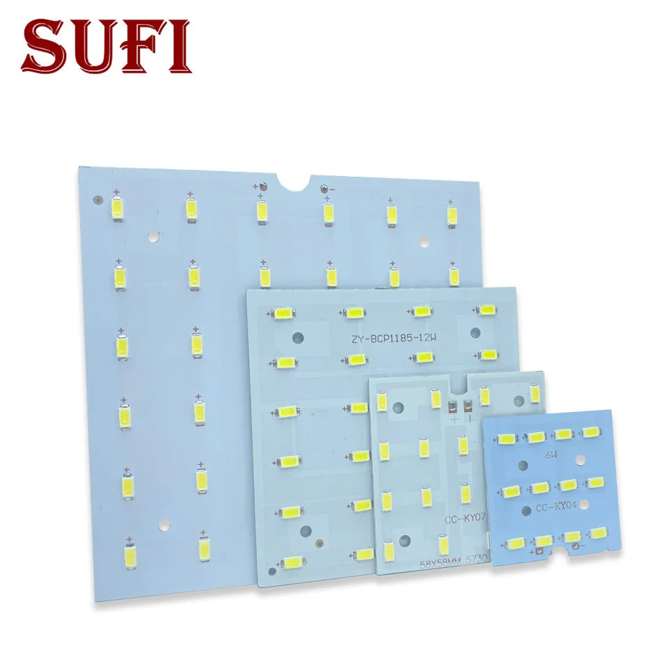 ampoule led panneau carré bleu clair 12w 18w 9w moderne fixations