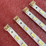 ruban led blanc carrés jaunes moderne 40cm 40leds 20pcs connecteurs électriques