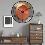 Horloge murale colorée en multicolore pour décoration d'intérieur