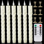 décoration intérieure moderne bougies led sans flamme blanc opaques télécommande pièces base plate
