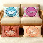 masque bratz double face imprimé moderne 100 polyester coussin décoration chambre voiture sofa 40x60cm
