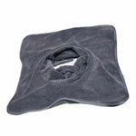 coussin massage velours doux bleu rose marron gris confortable moderne 35x35cm 40x80cm