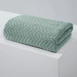 serviettes bain rapide séchage tissu microfibre tissage chevrons couleurs multiples modernes Thanksgiving