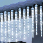 Guirlande lumineuse Noël bleue effet cascade