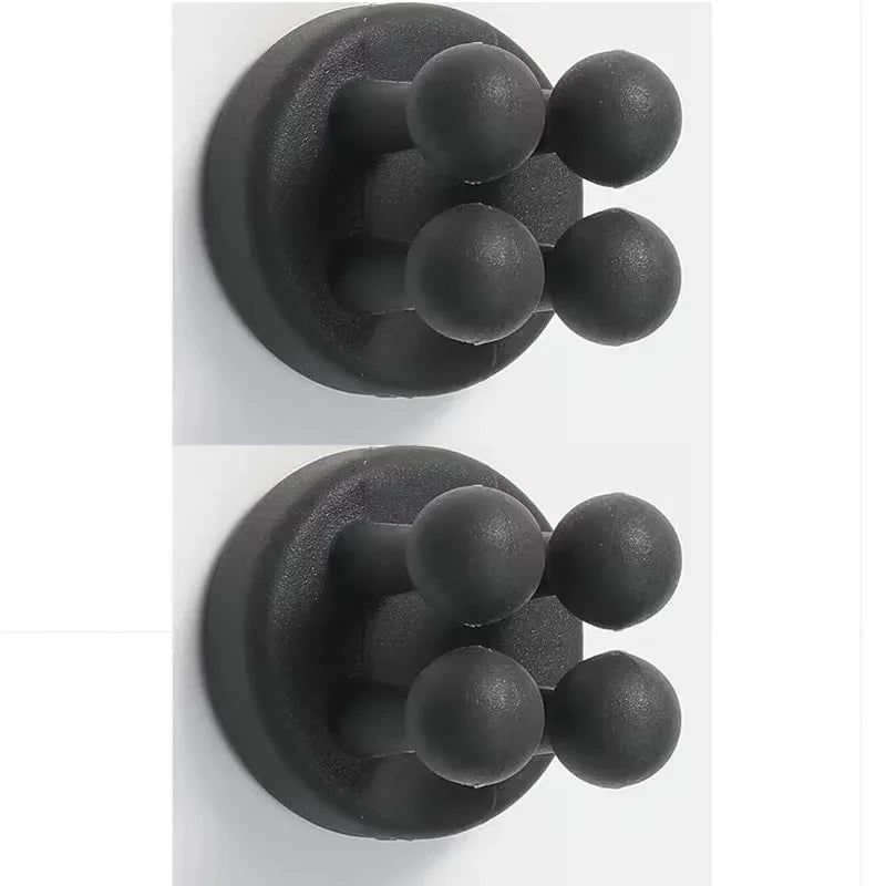 crochets adhésifs pvc moderne porte savon multi usage rangement mur orange rose gris noir