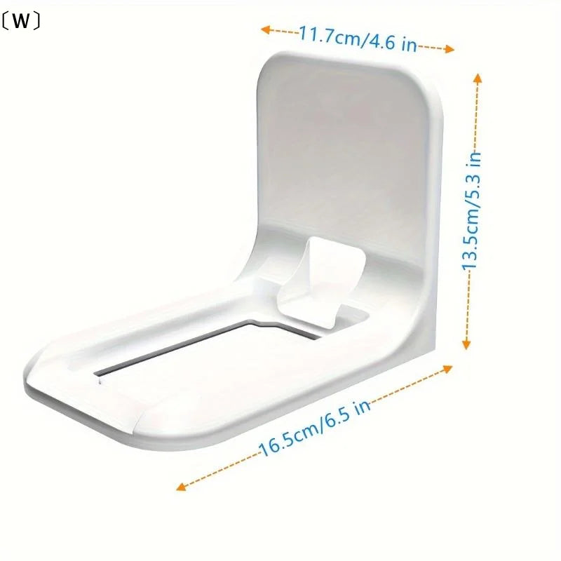 support mural blanc moderne plastique prise électrique intégrée enceinte connectée charge téléphone portable