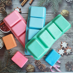 moules savon silicone rose bleu vert modernes couvercle multifonctionnels bricolage fabrication