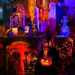Guirlande lumineuse étanche IP65 utilisée en décoration extérieure de jardin