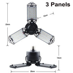lampe led garage industrielle panneau réglable éclairage intérieur moderne e26 e27