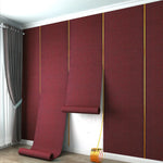 rideau moderne rouge bordeaux orange vert foncé gris