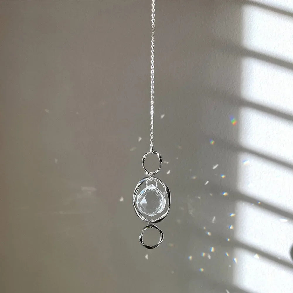 decoratives transparentes dorées facettes moderne élégant collier chaines dorées or