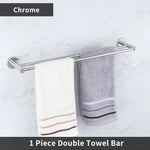 Accessoires salle bain chrome porte serviettes mural porte savon brosse wc porte serviette toilette