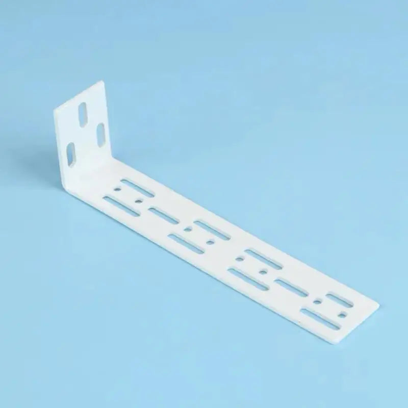 supports murals blancs modernes eyelets coton chanvre rideaux tringle fixations