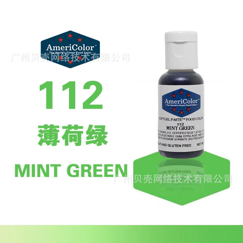 peinture liquide bleue blanc flacon capsules décoratives gâteau multicolore opacité artisanal