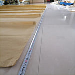 Voile d'ombrage rétractée pour un rangement compact