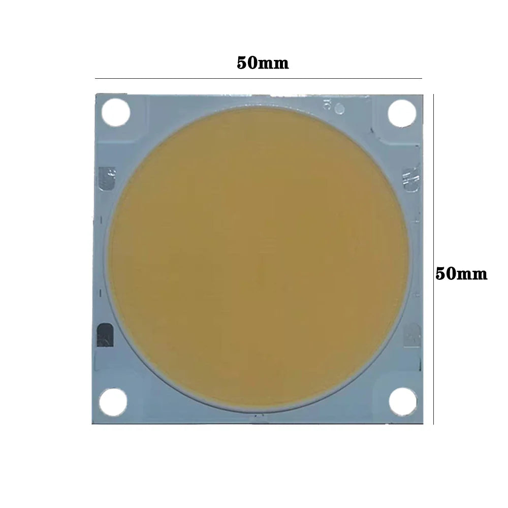source led cob blanc 5600k 97 ra 48000lm 50x50mm moderne haute puissance diámetro carcaza