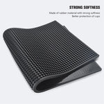 tapis bar moderne noir perforé respectueux environnement adhésif 30x45cm durable imperméable
