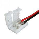 connecteurs led bande 24v blanc rouge noir adhésifs modernes 8mm 10mm 10pcs 20pcs