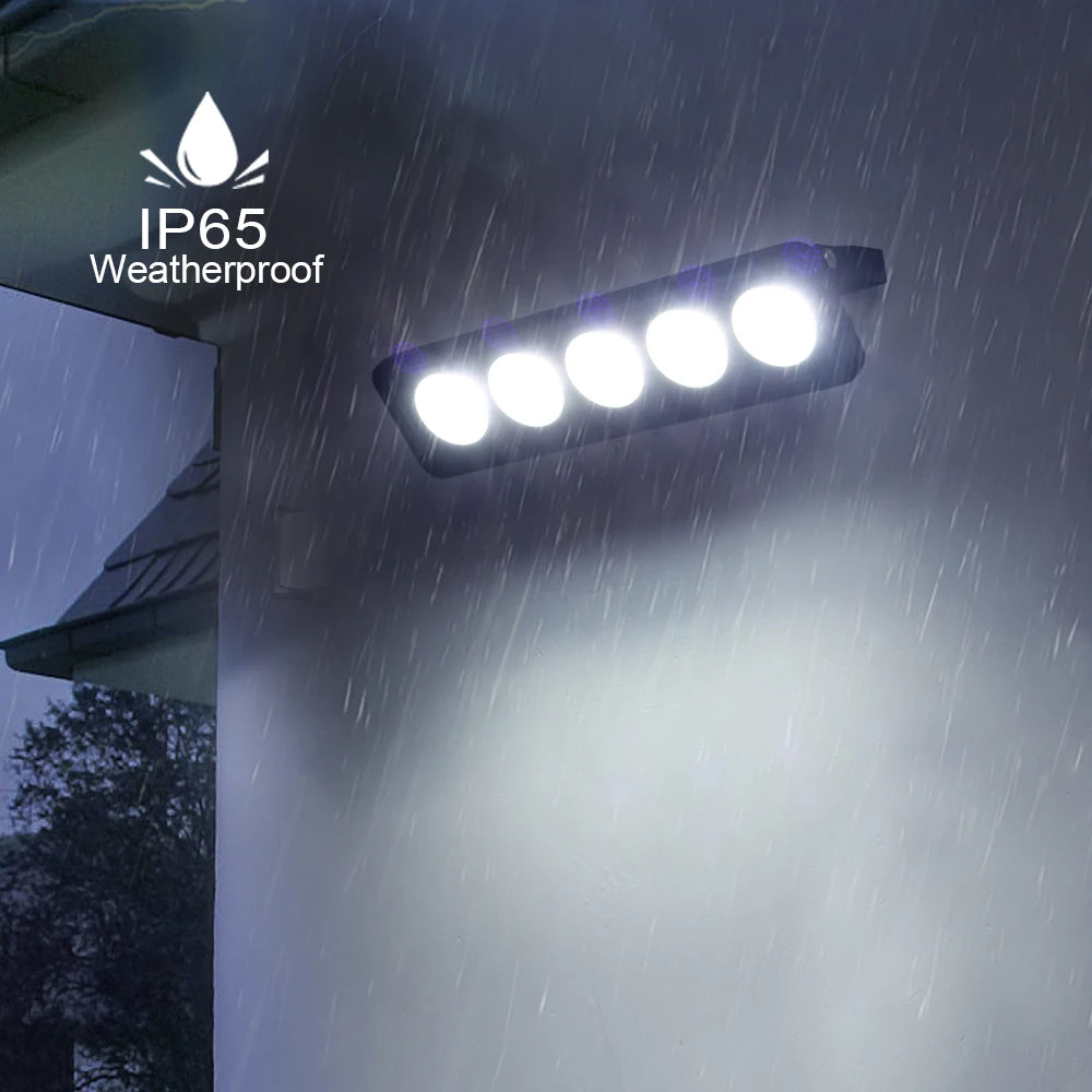 projecteur led moderne ip65 noir blanc fixations vis cables couleurextérieur résistant