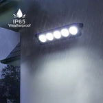 projecteur led moderne ip65 noir blanc fixations vis cables couleurextérieur résistant