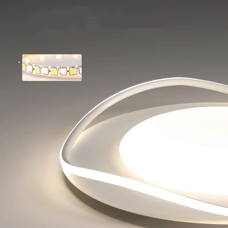 lampe led contemporaine moderne éclairage intérieur blanc opacité chambre salon