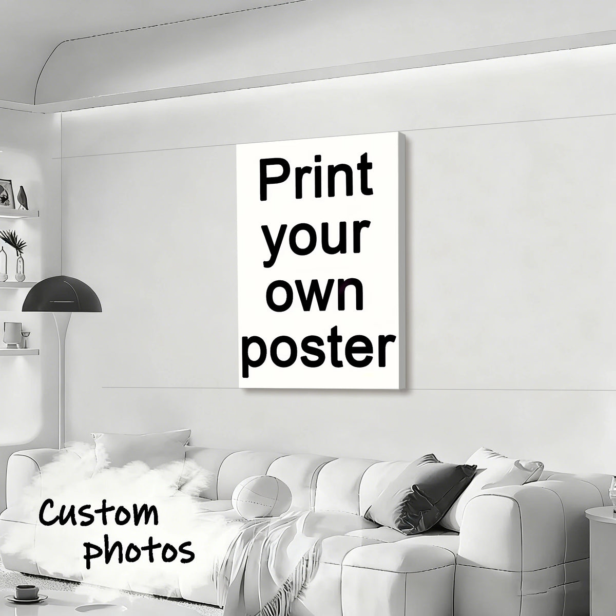 impression toile photo paysage personne animal sans cadre décoration intérieure abstraite horizontal
