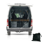 rideau compartiment anti insectes polyester magnetic noir texture maille moderne clips sac rangement