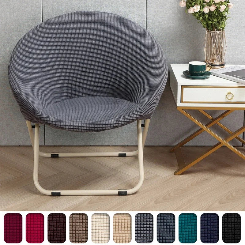 housse chaise pliable tissu petits points protection siège jardin plage fauteuil moderne