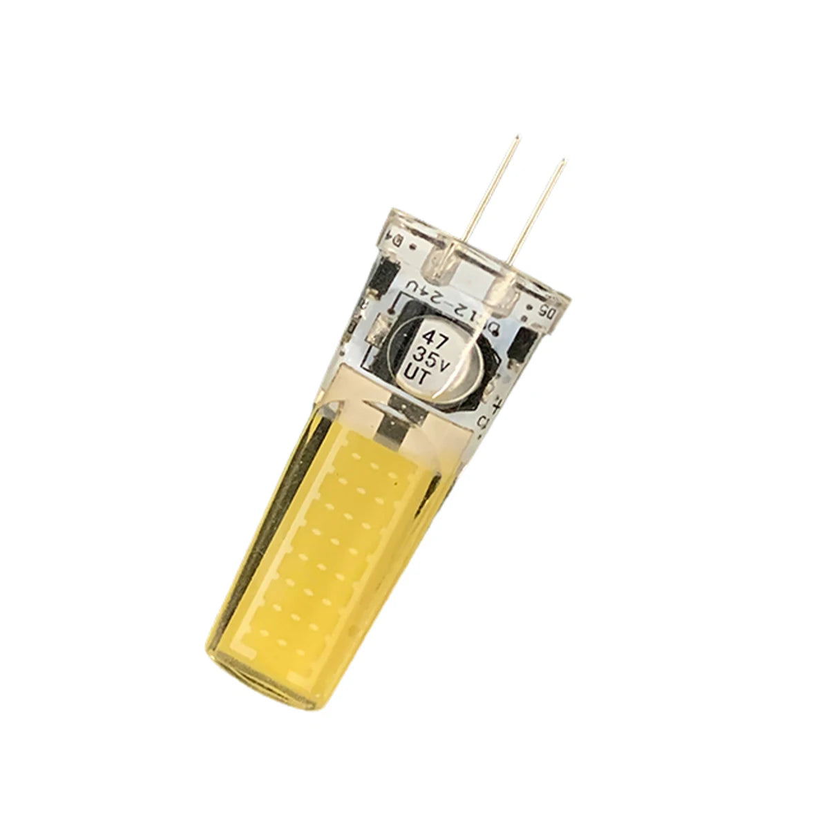 ampoule led g4 transparente jaune grille 3000k 50000hrs 360deg blanc chaud salon deco