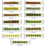 rubans decoratifs fleurs artificielles vert rouge jaune blanc rose pastorales jardin bricolage decoration table
