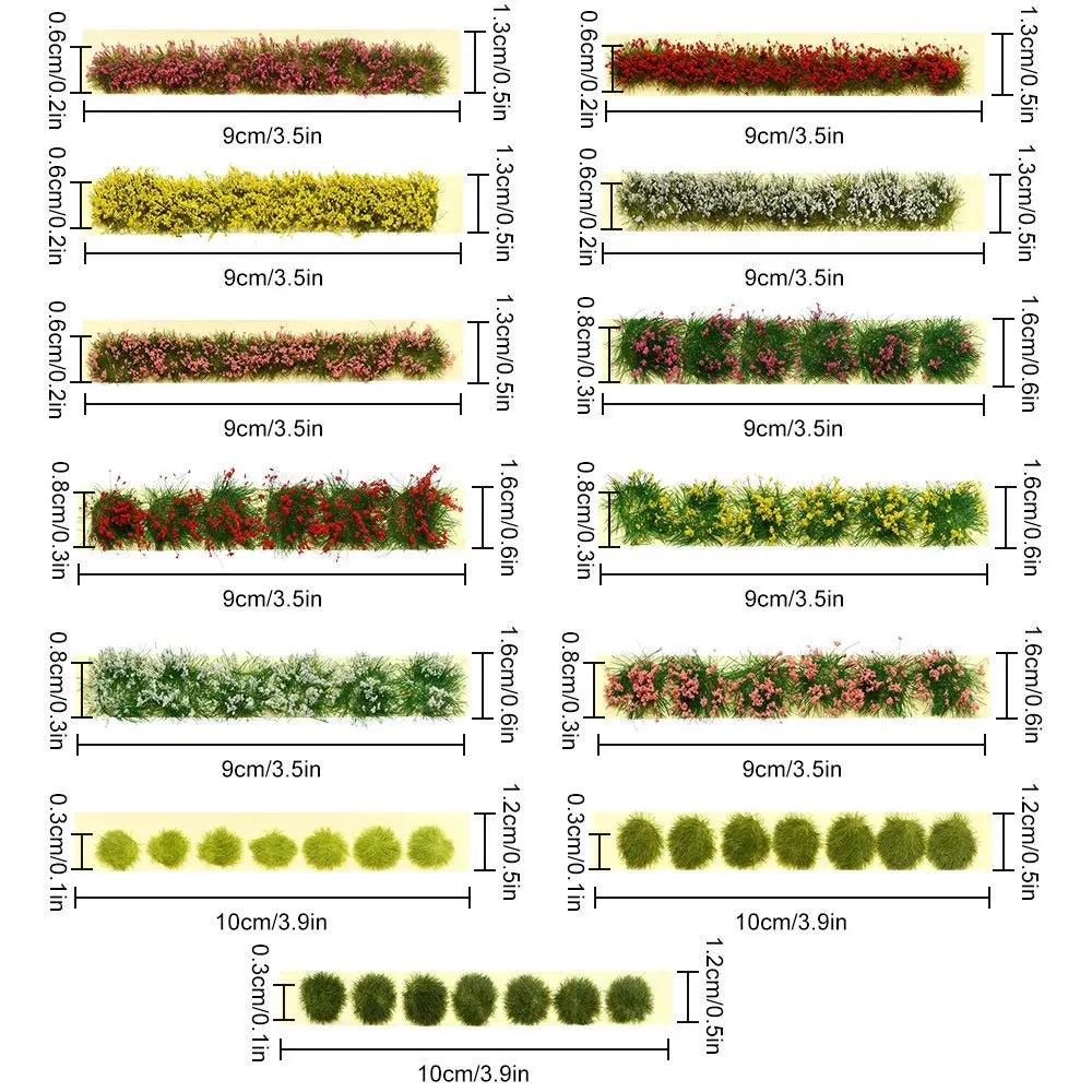 rubans decoratifs fleurs artificielles vert rouge jaune blanc rose pastorales jardin bricolage decoration table