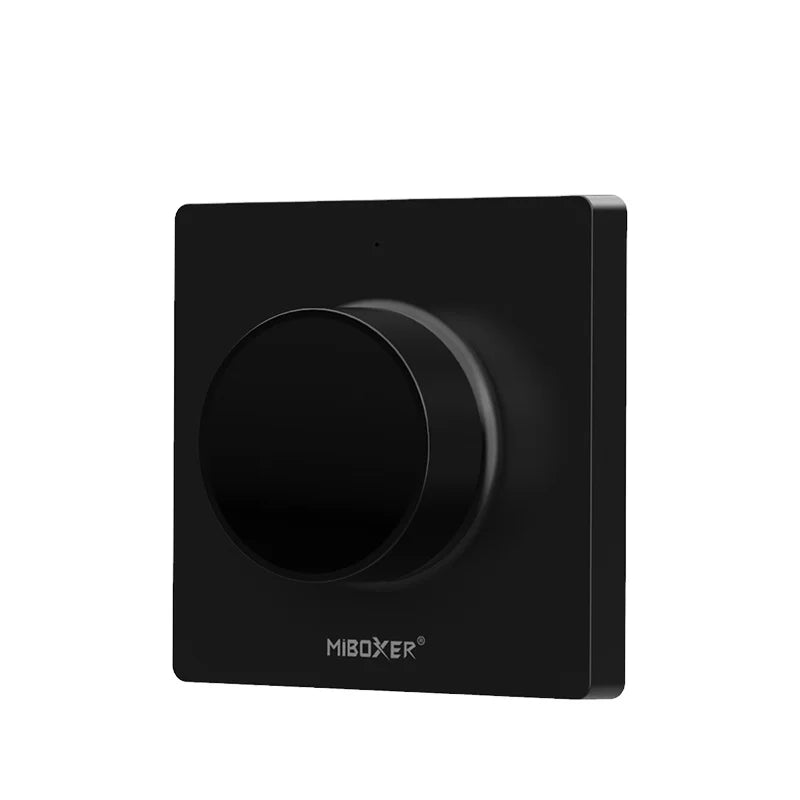 interrupteur lumiere intelligent blanc noir rond lisse moderne minimaliste adhésif zigbee 3.0 alexa google