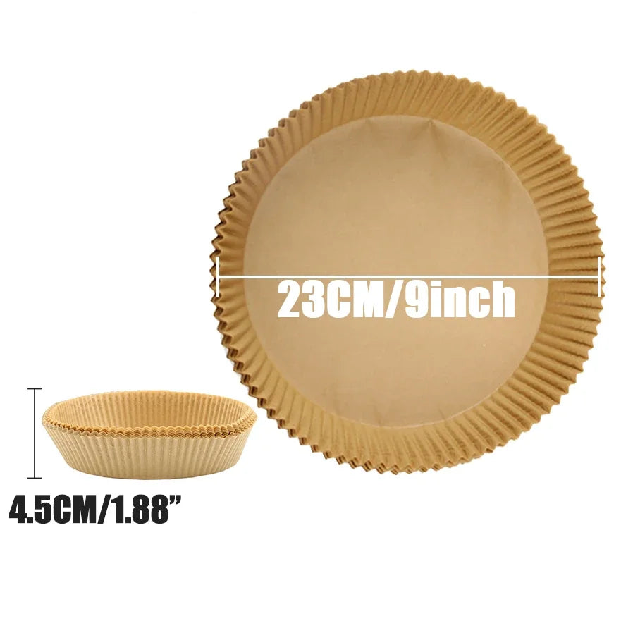 papier cuisson non adhésif 23cm barbecue four transparent moderne 100 pièces jetables