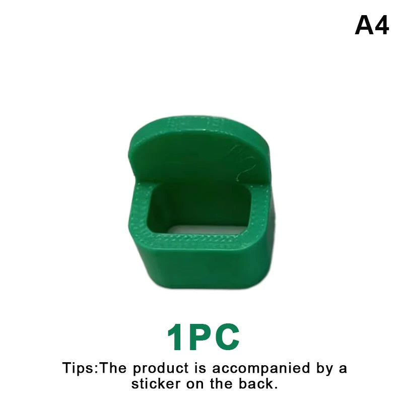 rangements ciseaux adhésifs polyvalents broderie outils plastique jaune bleu vert rouge noir moderne imprimé