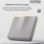 coussin support assise mousse mémoire forme tissu velours gris bleu marine contemporain ergonomique micro