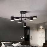 lampe suspension moderne noir or blanc flux lumineux cool white certification ccc cqc ul