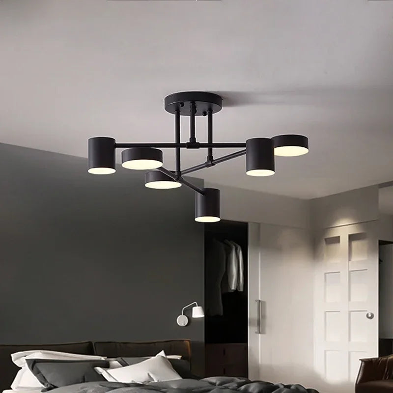 lampe suspension moderne noir or blanc flux lumineux cool white certification ccc cqc ul