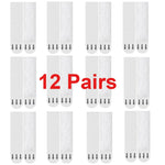 rubans suspendre adhésifs blancs cadres sans perçage utilisation multiple surface lisse modernes doubles faces