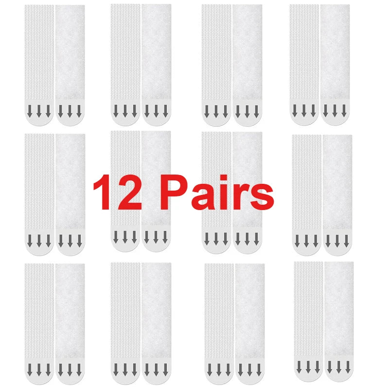 rubans suspendre adhésifs blancs cadres sans perçage utilisation multiple surface lisse modernes doubles faces