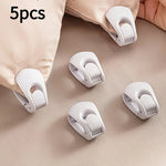 clips literie blanc rose vert pratiques modernes maison réglables deux sens