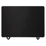 protège plaque cuisinière moderne noir texturé respectueux environnement tapis caoutchouc fixations