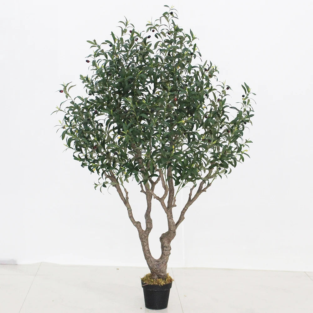 arbre decoratif artificiel fleurs rose vert decoration intérieur anniversaire diplome hautement realiste
