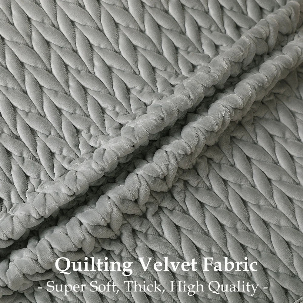taies d'oreillers carrées polyester coton motif tissé relief modernes vert foncé gris rose pastel